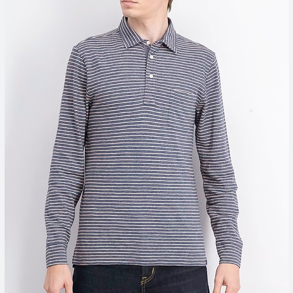Faherty Other - Faherty Brand Blue Striped Pima Cotton Shirt